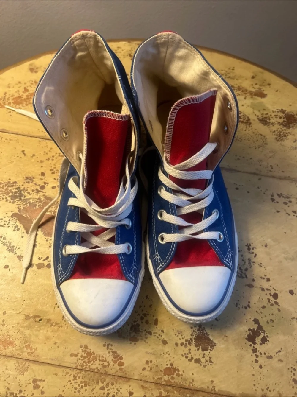 Converse Chuck Taylor All Star Unisex Sneakers in Blue/Red Men’s 6 Women’s 8 - Picture 6 of 14